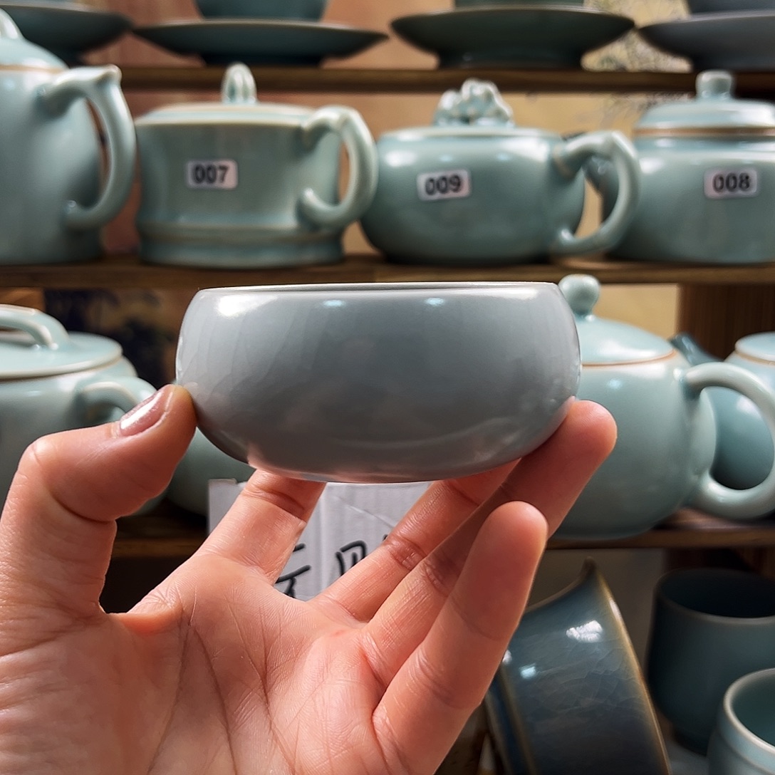 仿古月白卧足禅定福利