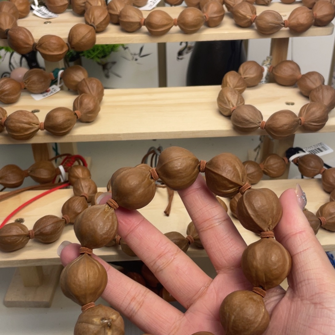 杨***子橄榄核手串/手链23*25梅林铁核