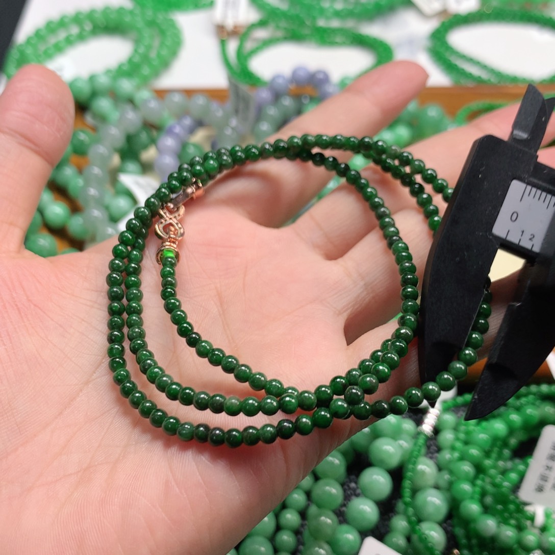 翡翠未镶嵌手链翡翠