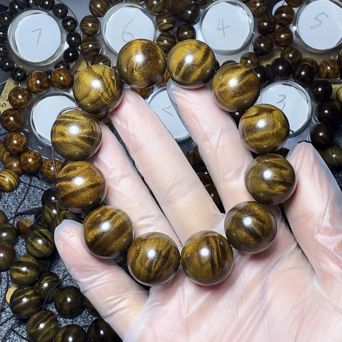 阴沉木手串/手链小闪电