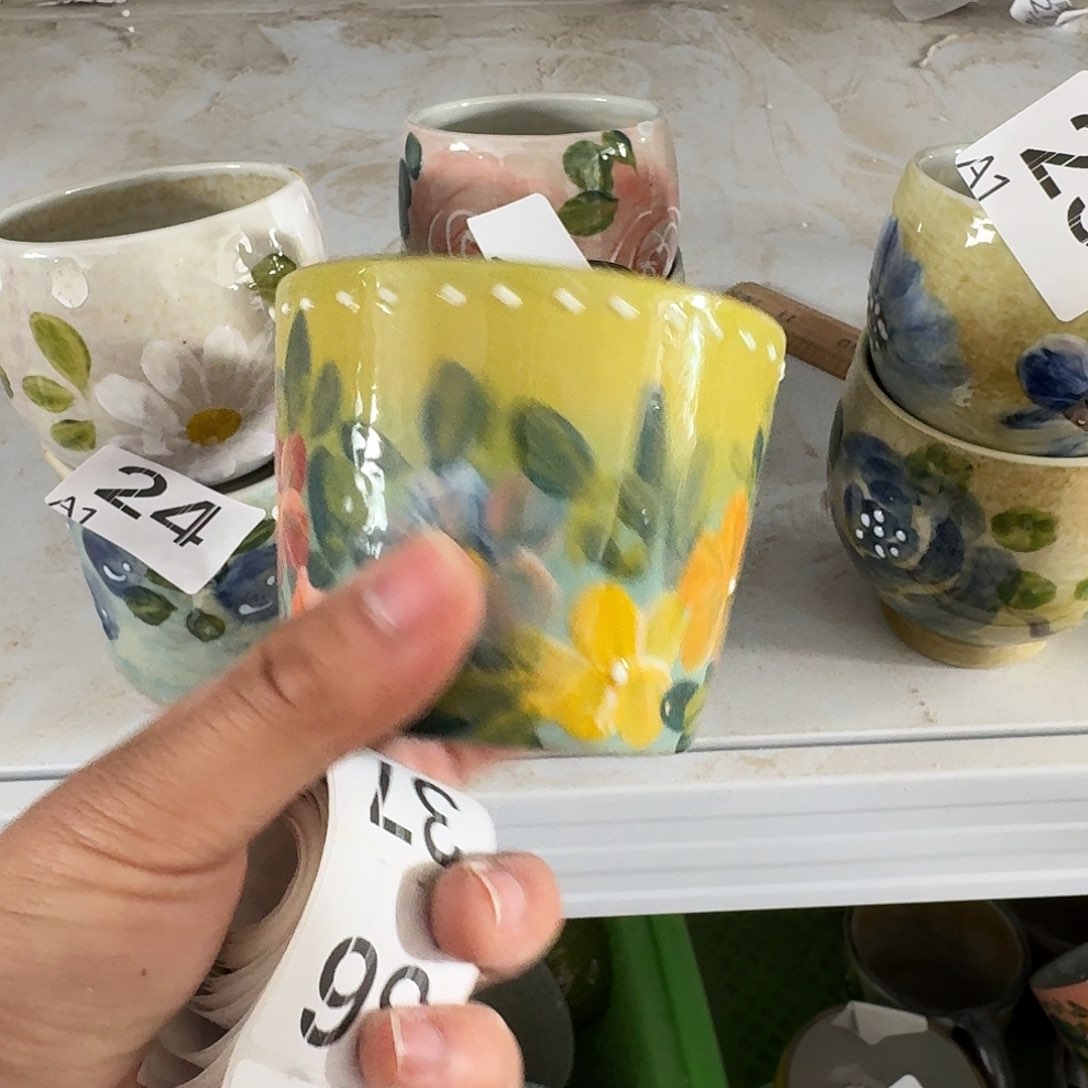 28 景德镇高温手工釉下彩瑕疵