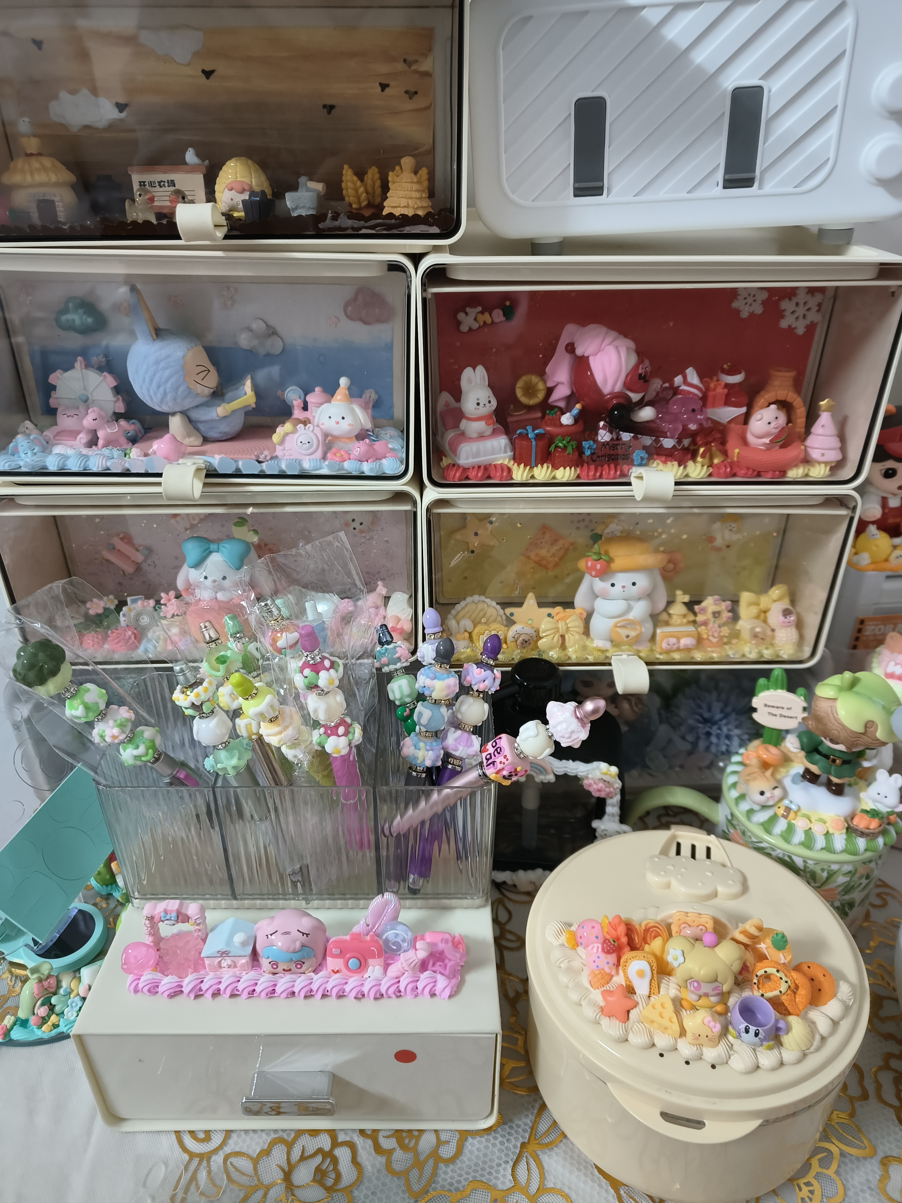 【综合】数字油画/钻石画/刺绣/奶油胶创意手工作品