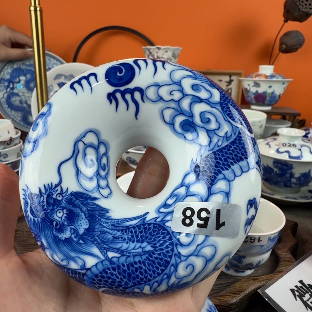 瓷片景德镇手绘青花瓷器158