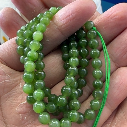 和田玉颈饰未镶嵌福利108颗