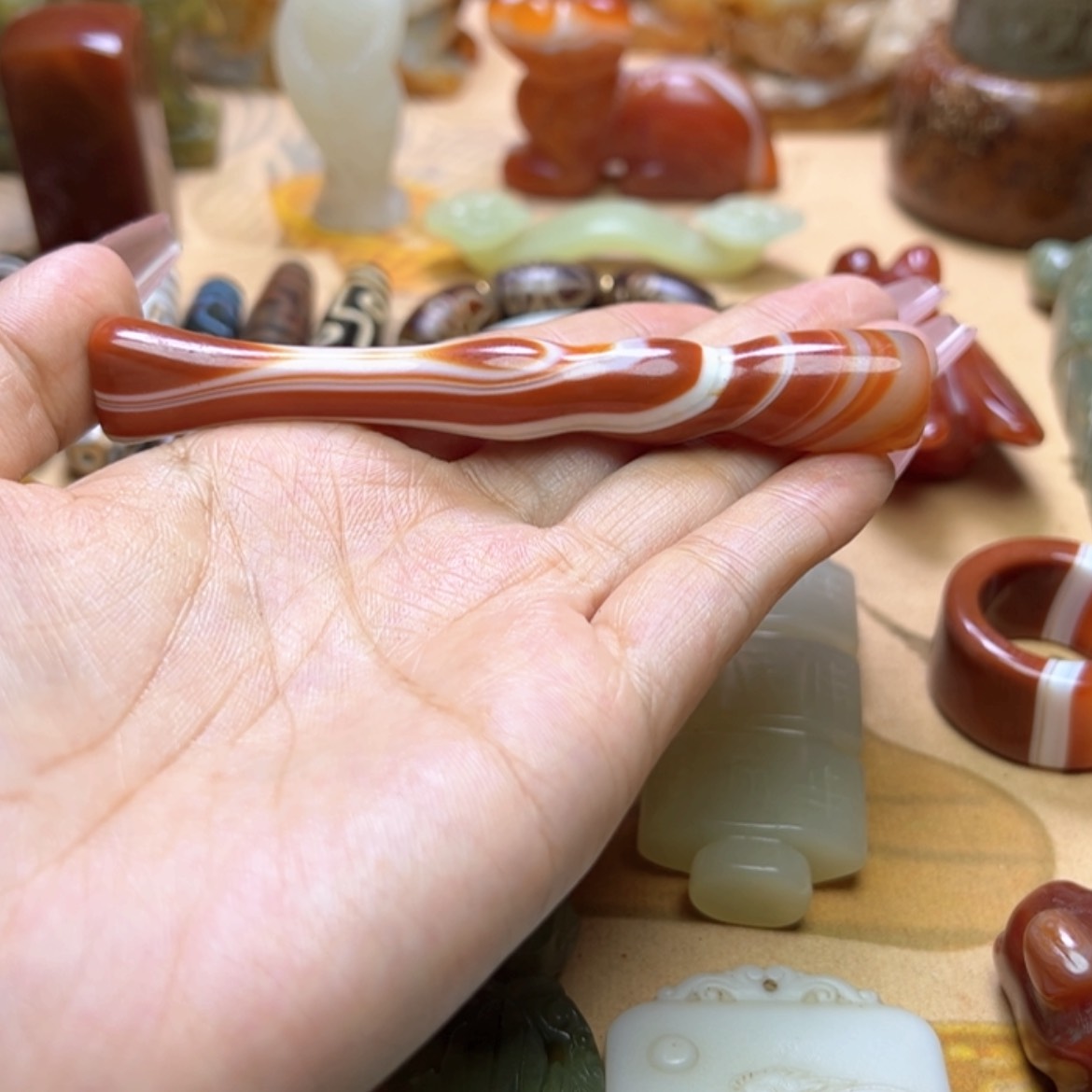 【闪购商品】玛瑙/玉髓颈饰未镶嵌