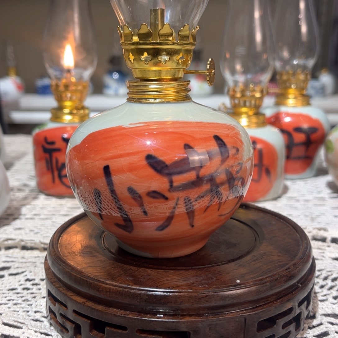 摆件景德镇景德镇手工香薰灯