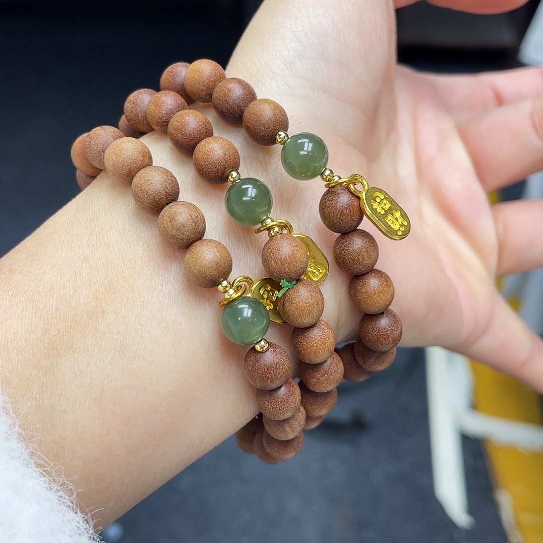 和田玉未镶嵌手镯拍一发一