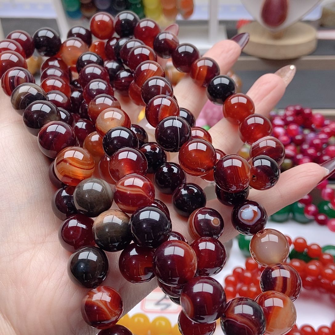 【闪购商品】玛瑙/玉髓手链未镶嵌上****C