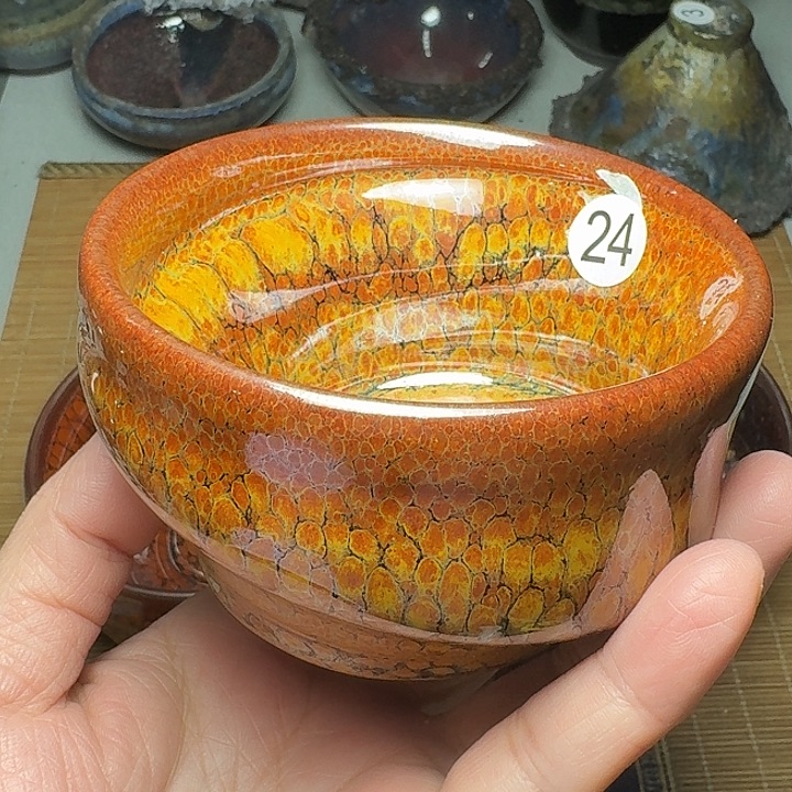 茶盏24 坚记茶盏摆件