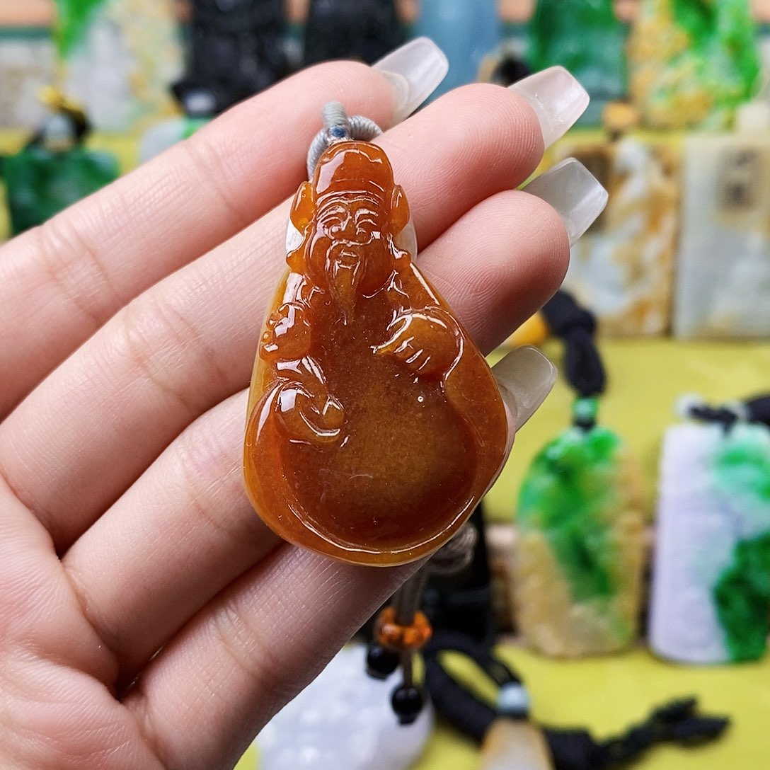 颈饰未镶嵌翡翠翡翠A货