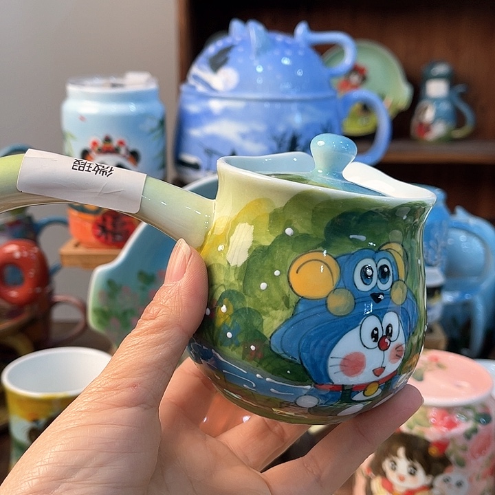 陶景德镇釉下手绘陶瓷 