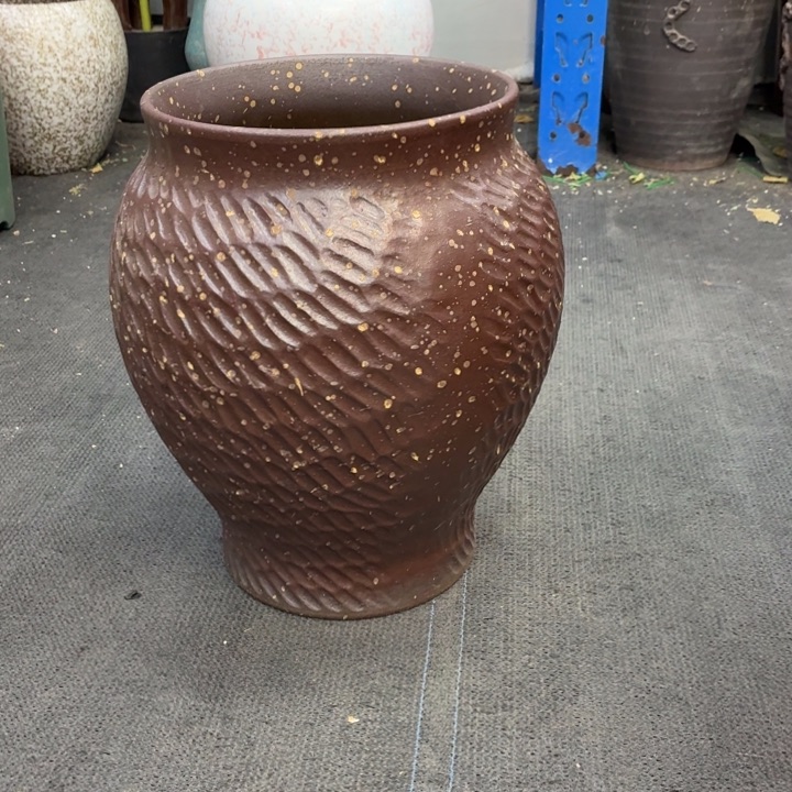 20×30× -粗陶花盆有孔-买买买