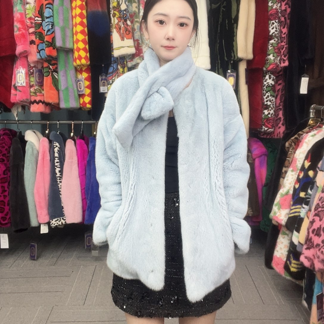 貂皮大衣貂皮大衣