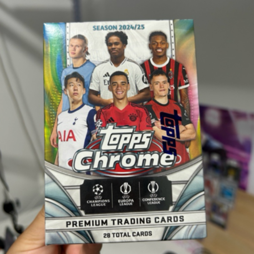 /Topps 24-25 Topps Chrome欧冠 TC手雷盒 （base ）