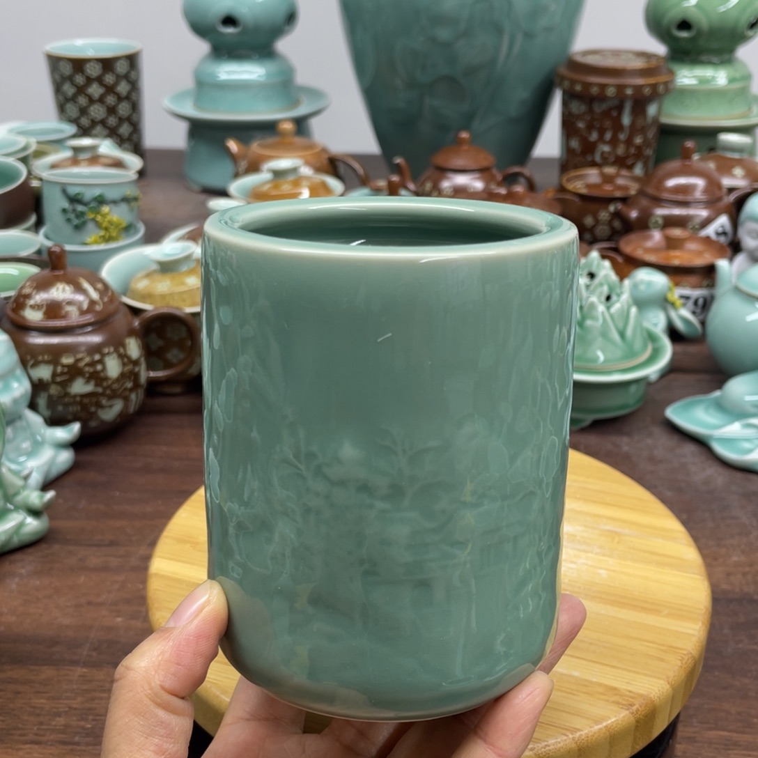 特价福利（笔筒）青瓷