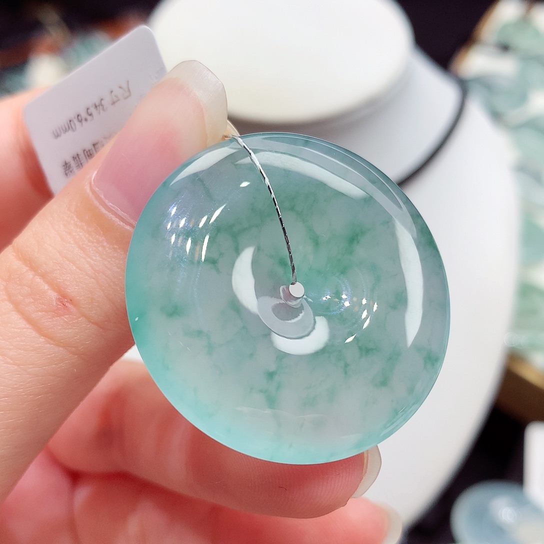 颈饰未镶嵌翡翠翡翠113，34.5/6