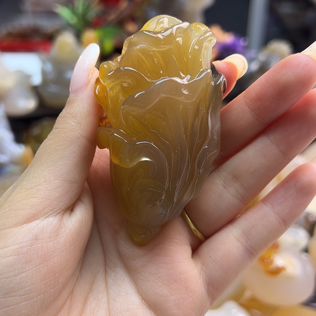 玛瑙/玉髓未镶嵌吊坠(不含链)