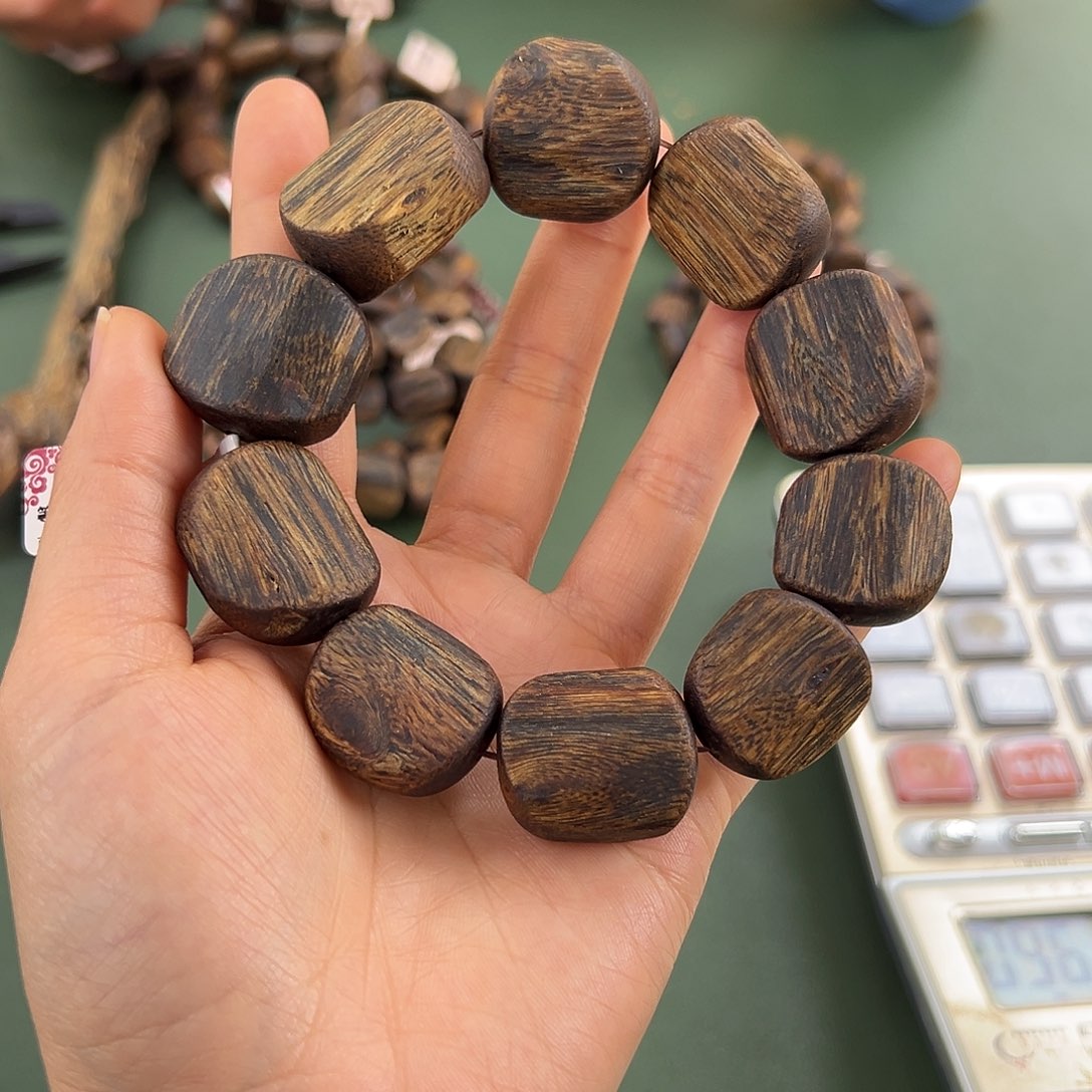 沉香手串勺子沉浮31克2.1多样性发一条