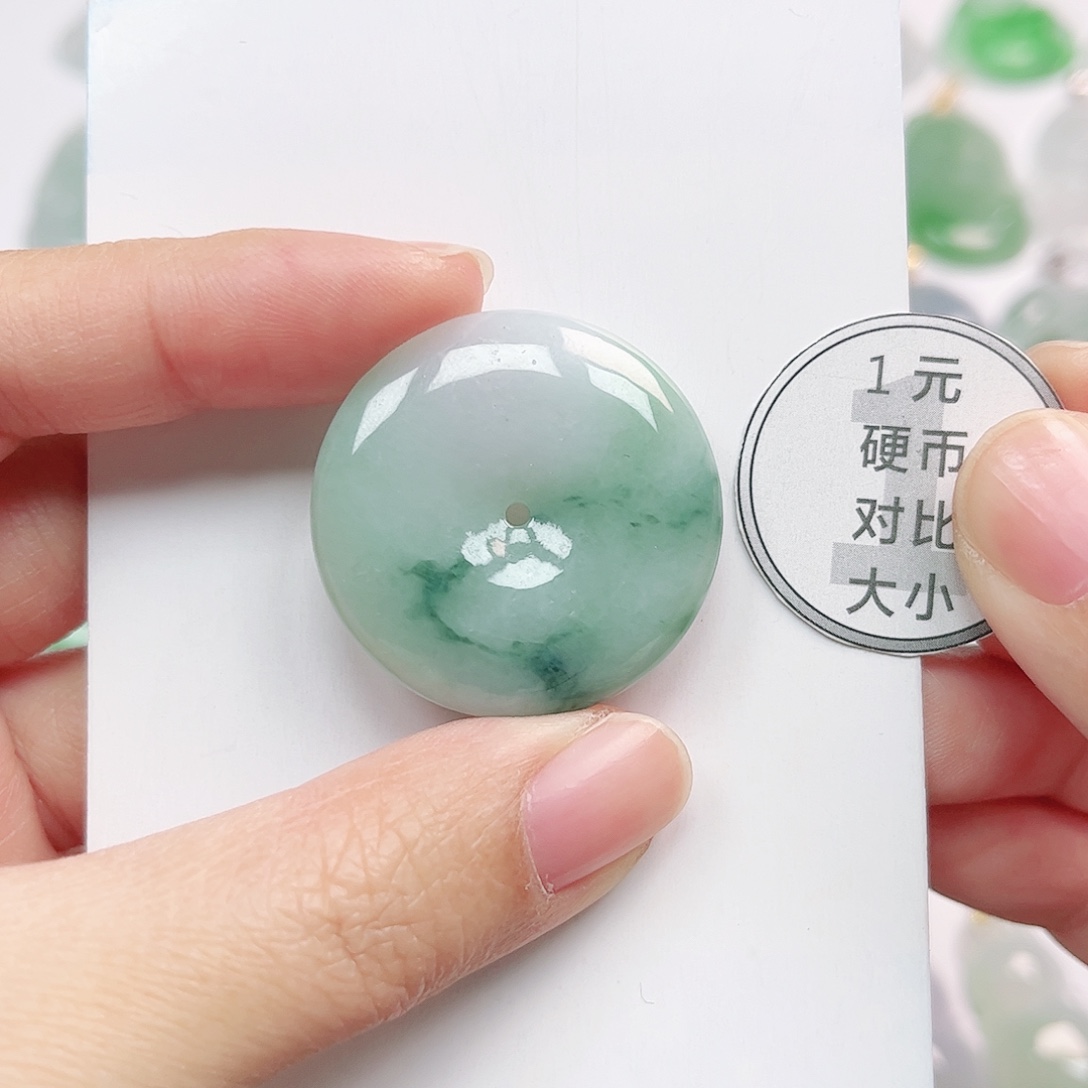 翡翠未镶嵌挂件全场天然A货翡翠