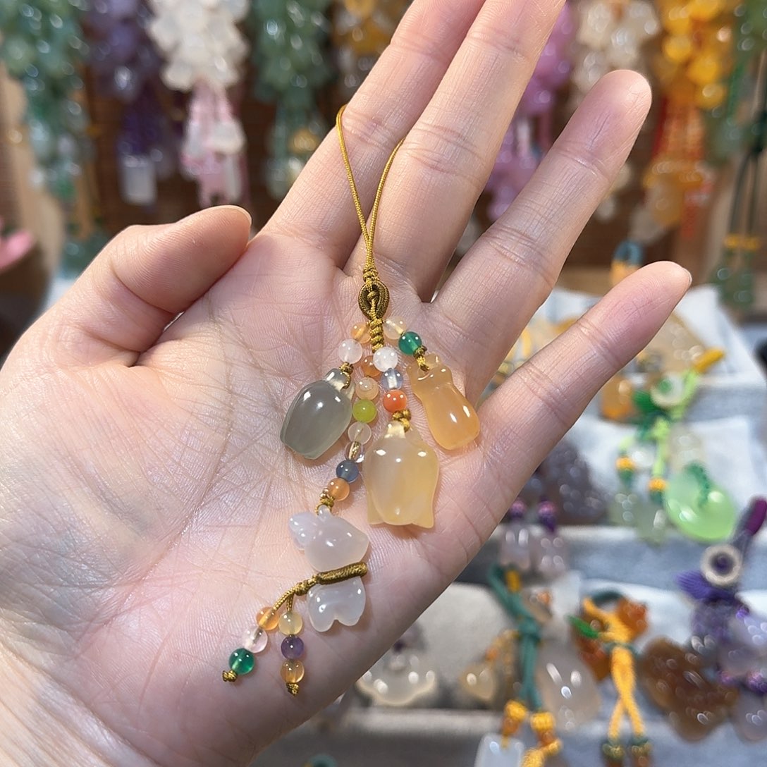 玛瑙/玉髓挂件福利款未镶嵌