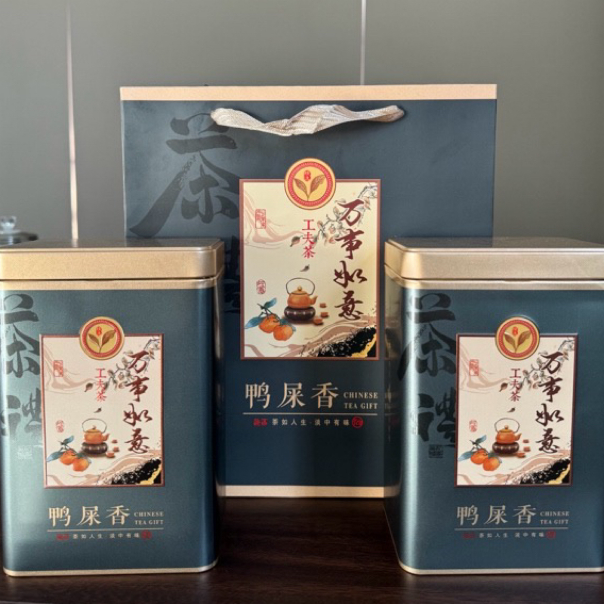 2024新茶凤凰单枞茶鸭屎香潮州一级凤凰单丛茶单丛茶乌龙茶礼盒