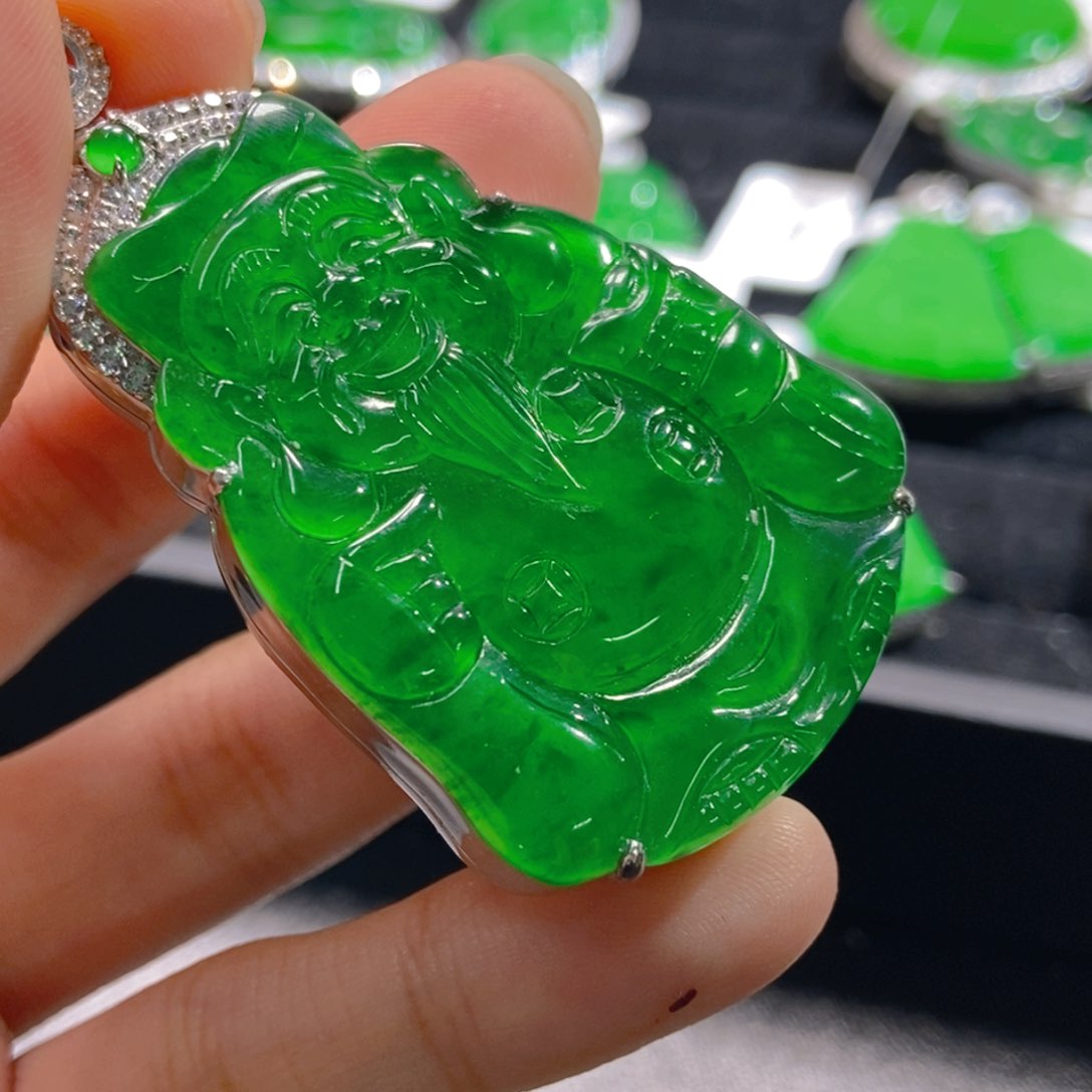 翡翠吊坠(不含链)未镶嵌