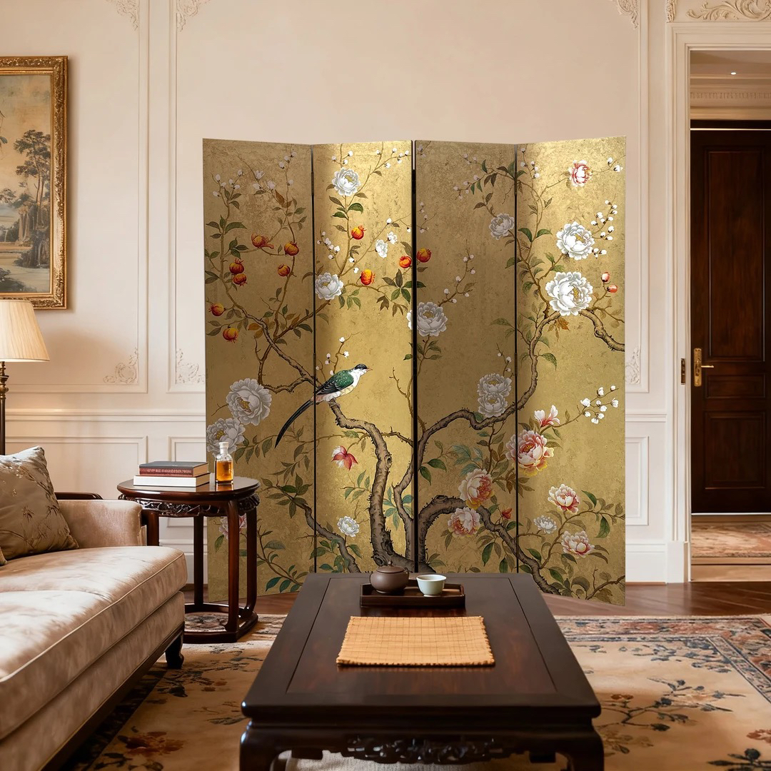 TS729 屏风折屏高180*宽40cm*4片