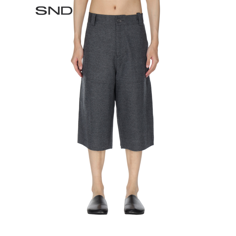 【PET-TREE-KOR 设计师品牌】SND AW25 阈值短裤 深灰