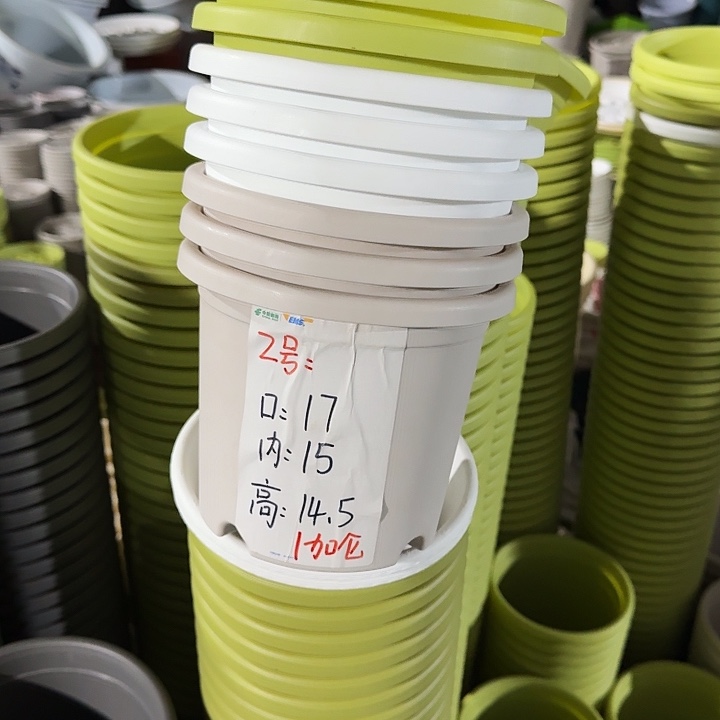 四季2#口径17灰白6个无托