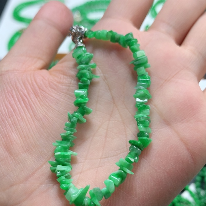 翡翠未镶嵌手链翡翠