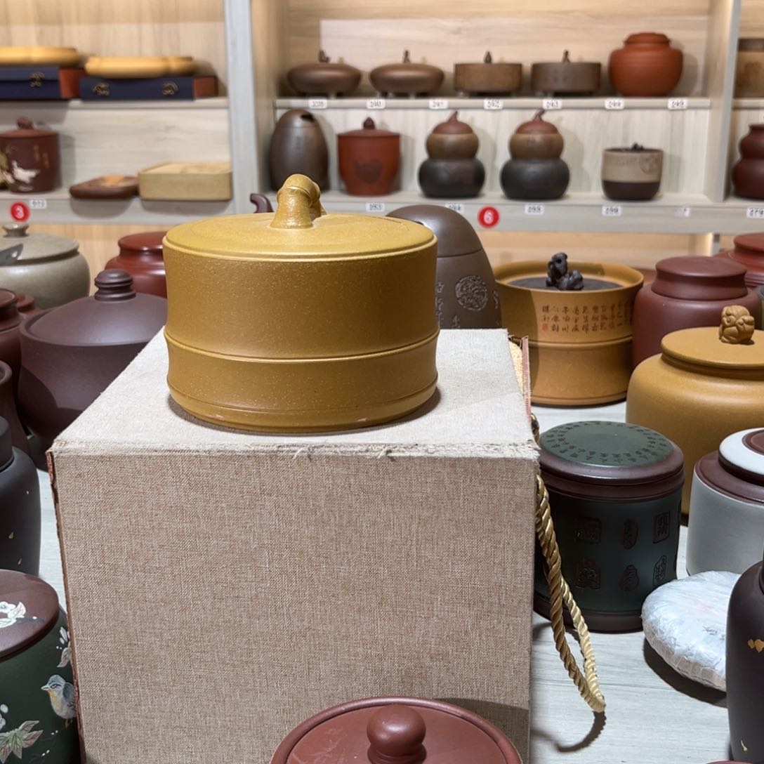 紫砂茶叶罐紫砂等