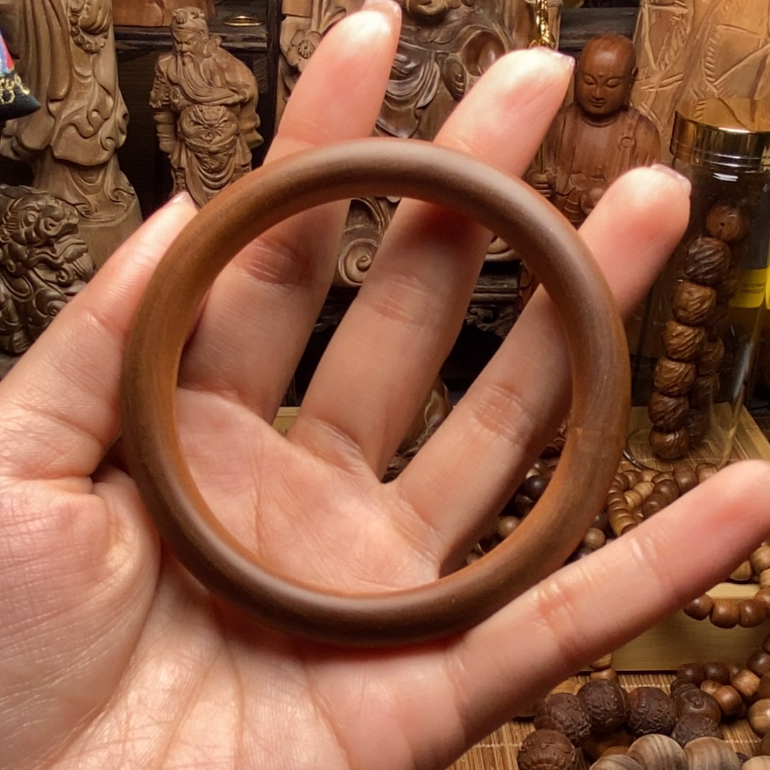 檀香木把件手串摆件