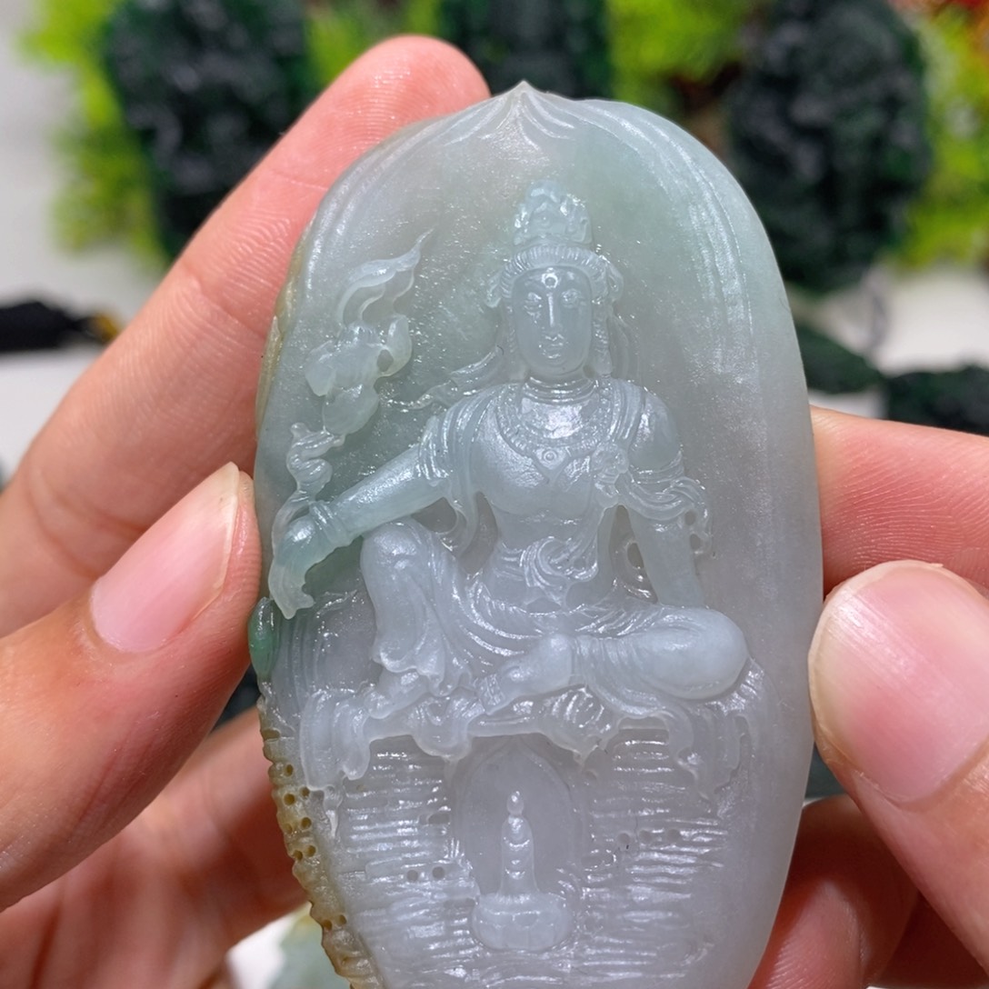 定制翡翠未镶嵌那****城天然A货翡翠S