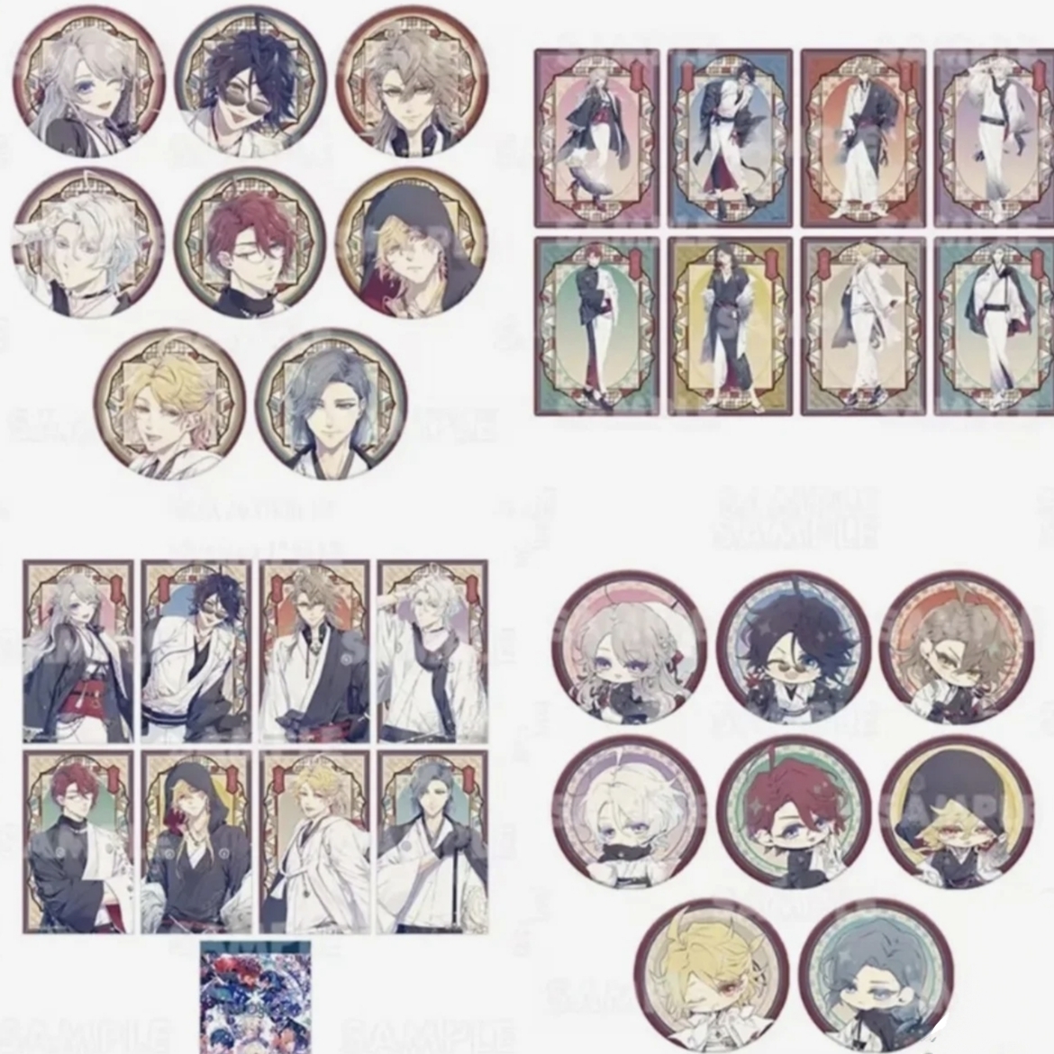 【AGF西兰花】泡沫的永恒之国 吧唧 小卡 盲抽 日谷