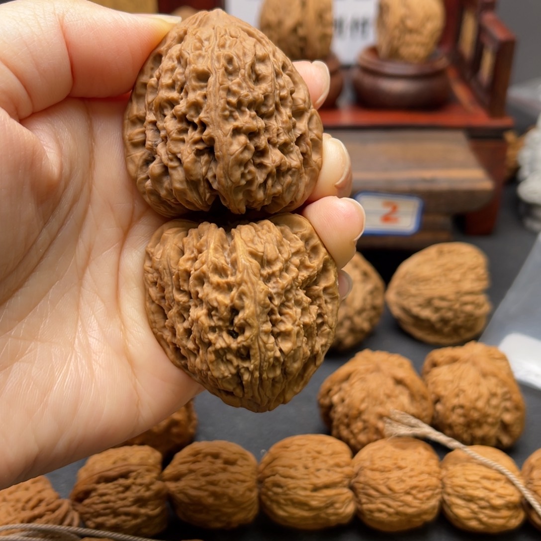 把件文玩核桃涿鹿新果