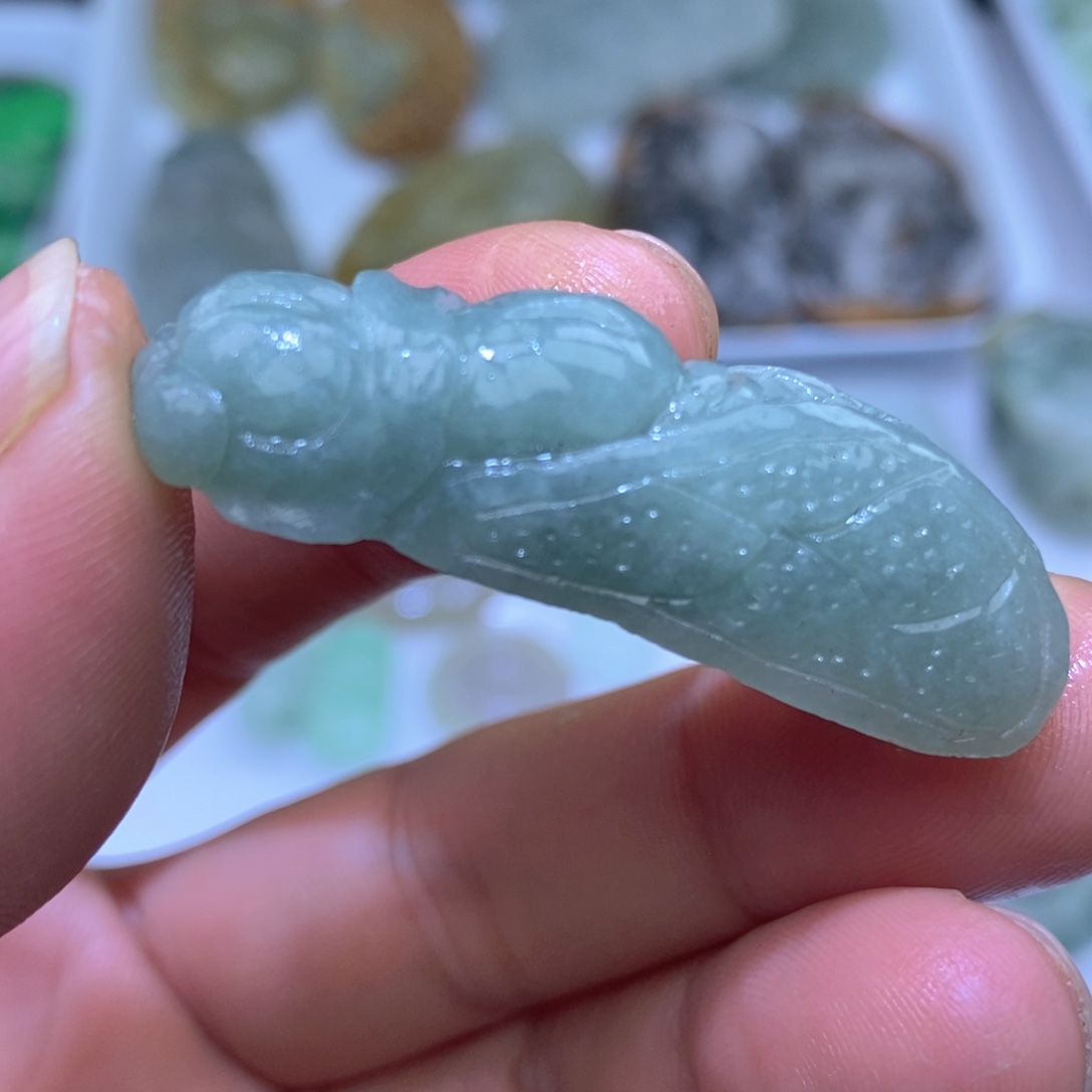 定制翡翠未镶嵌一呜