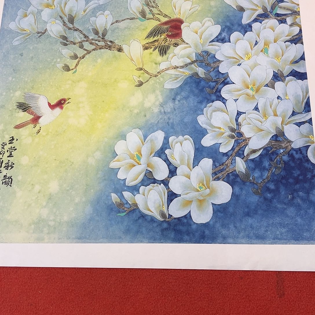 国画手绘国画作品