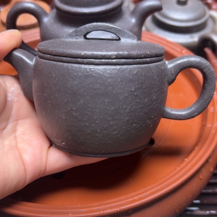 紫砂茶壶用****9宜兴原矿大水潭天青