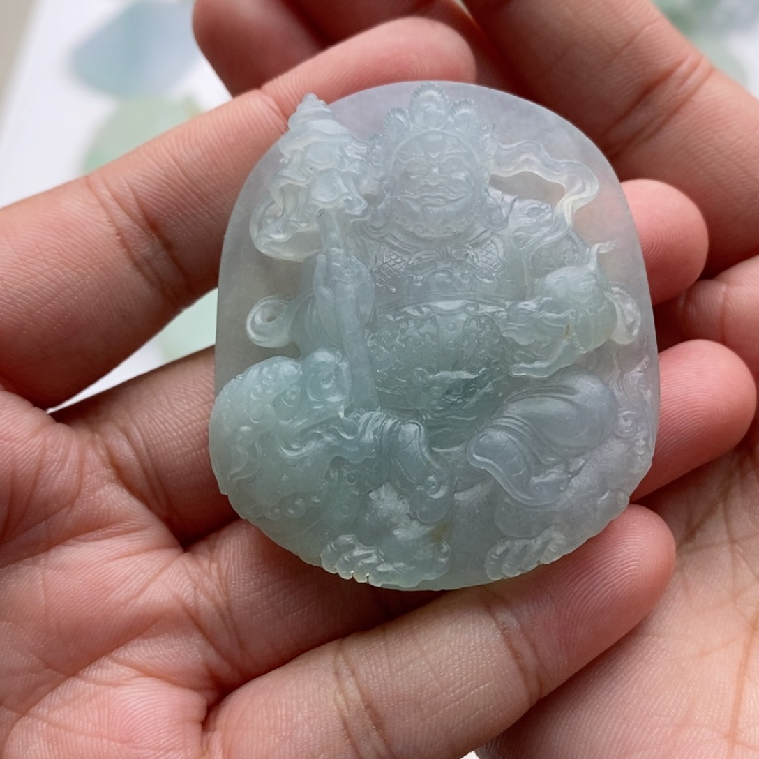 定制翡翠未镶嵌福**！天然缅甸翡翠a货