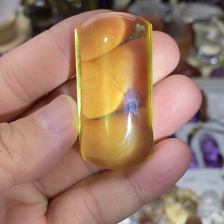 水晶颈饰未镶嵌黄水晶