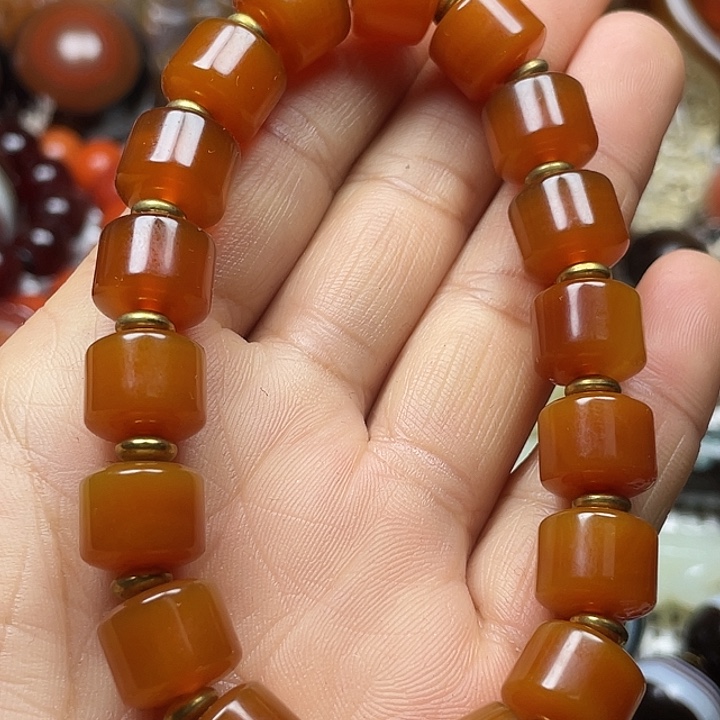 玛瑙/玉髓未镶嵌颈饰