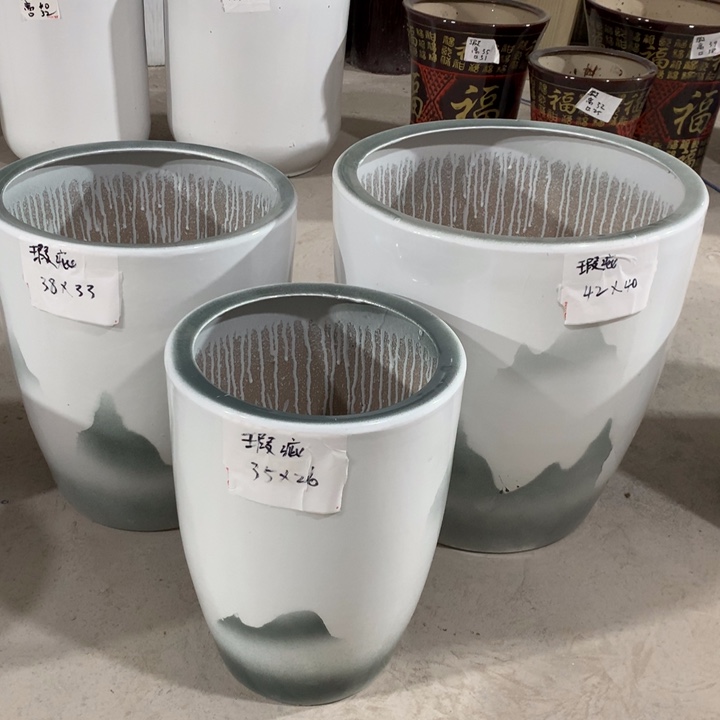 【闪购商品】红陶高溫陶瓷花盆默认瑕疵