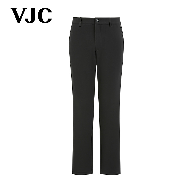 VJC/威杰思2025秋冬新款男装时尚通勤针织休闲裤B24DP3523