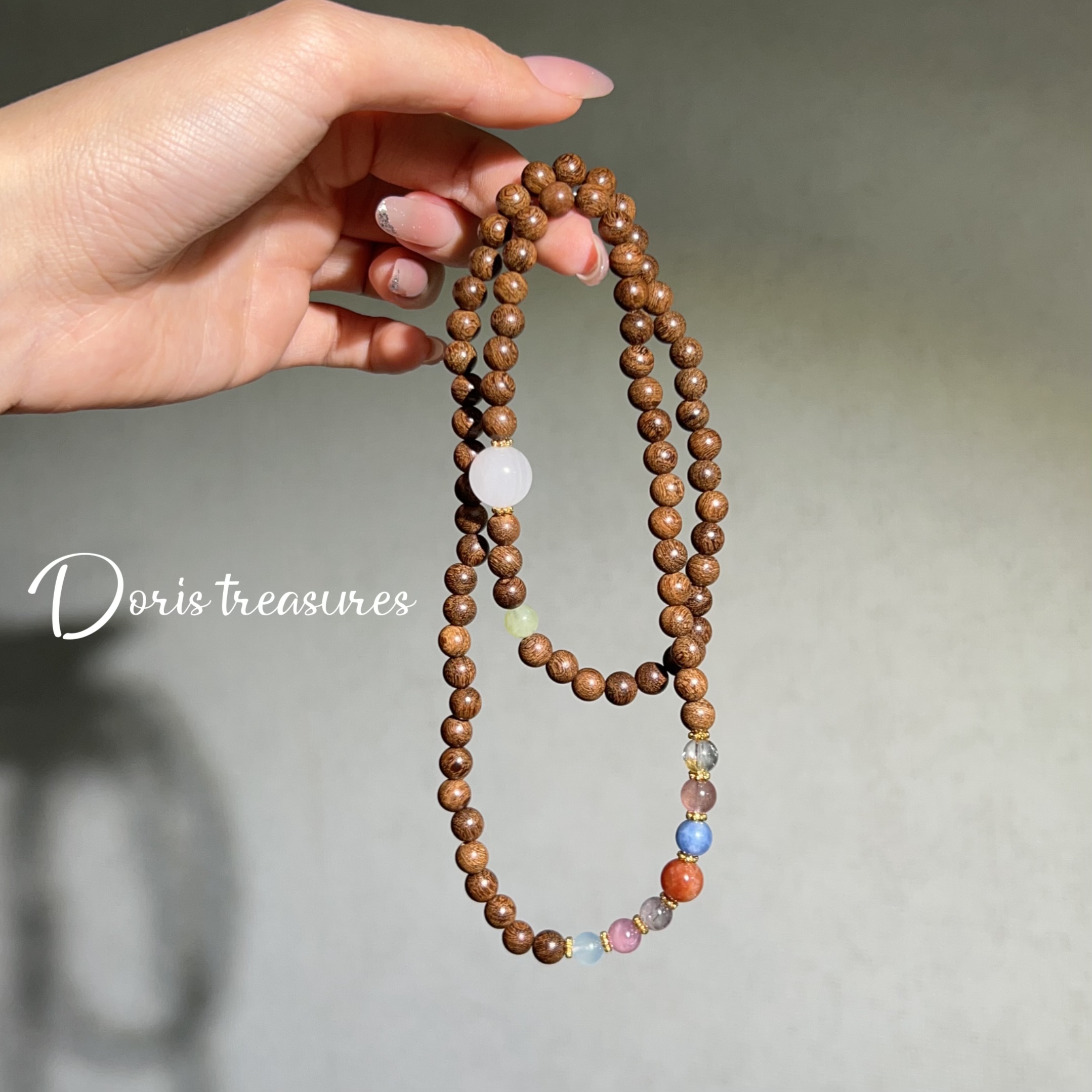 【多缘】 天然水晶手串  多样性发一  颜色微差