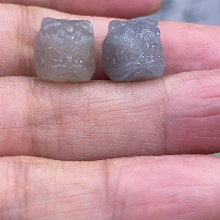 和田玉未镶嵌颈饰夏**忆