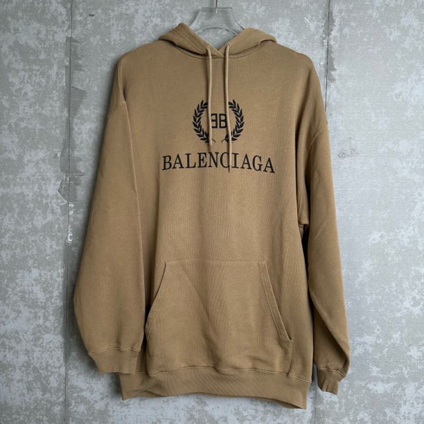 未使用 WE11 DONE XS*1/巴黎世家/麦穗logo卫衣 帽衫/15414/JP