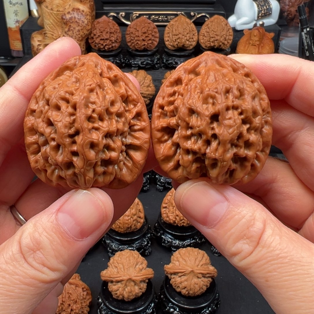 文玩核桃吊坠41全品金公子