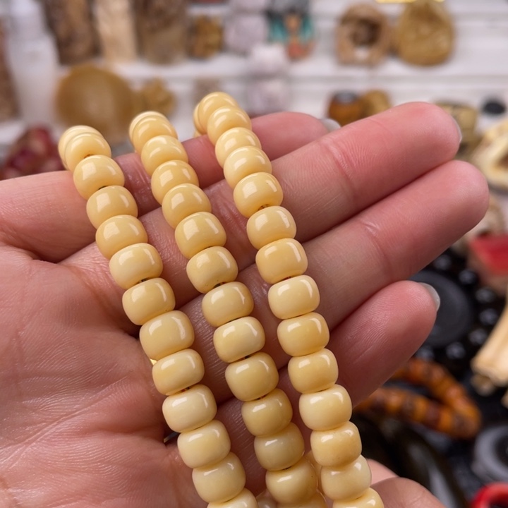 驼骨手串/手链骆驼骨桶珠0.8