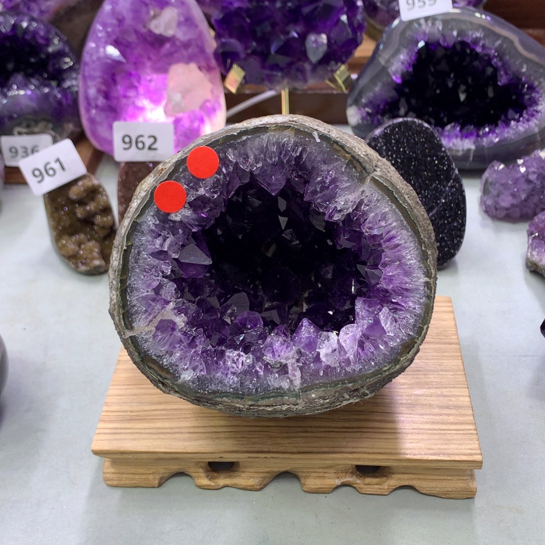 1***3紫晶未镶嵌大型摆件（非配饰）