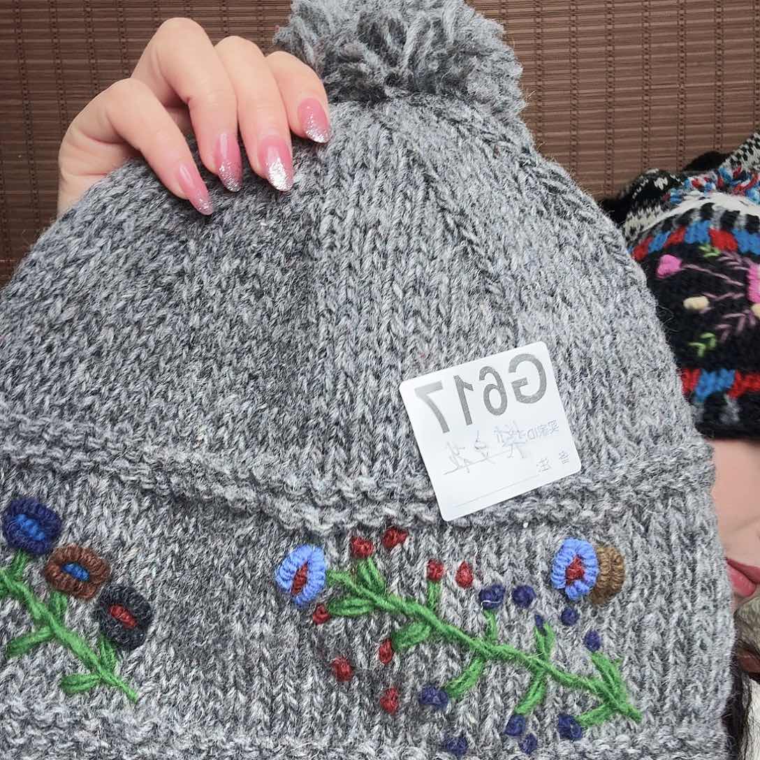 羊毛尼泊尔纯手工帽子